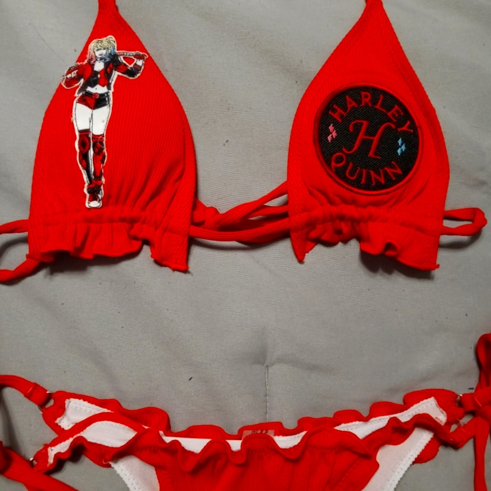 Reworked Red Harley Quinn Bikini